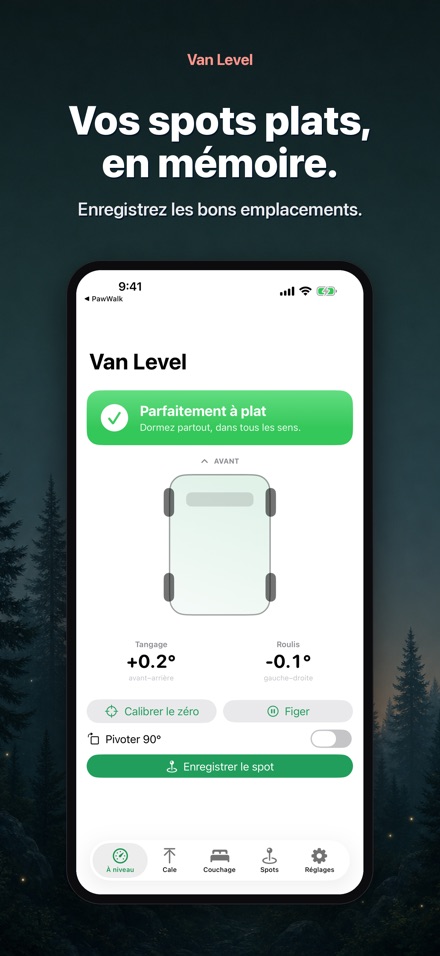 Van Level : niveau pour VR 5