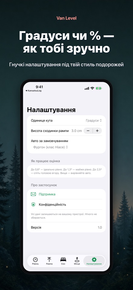 Van Level: рівний сон 10