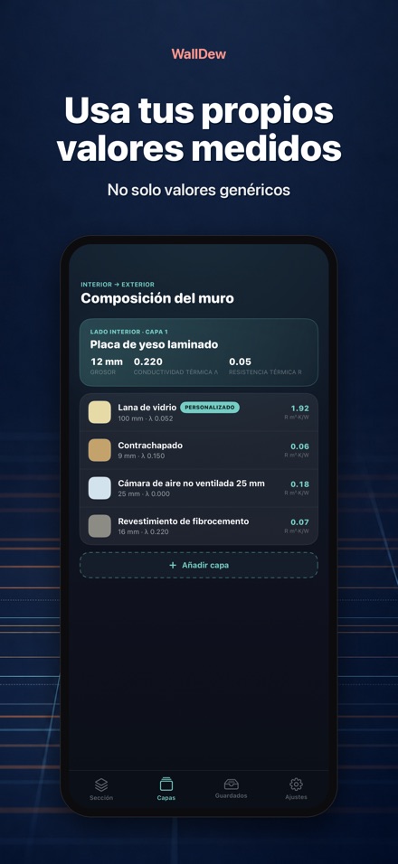 WallDew: condensación en muros 7