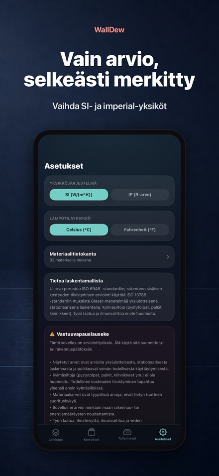 WallDew: seinän kastepiste 10