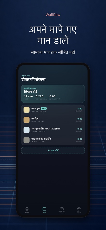 WallDew: दीवार ओस बिंदु जांच 7