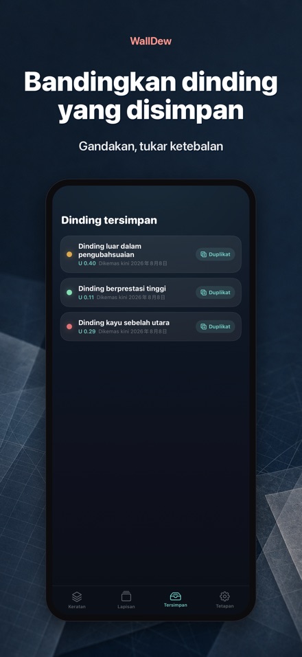 WallDew: Takat Embun Dinding 8