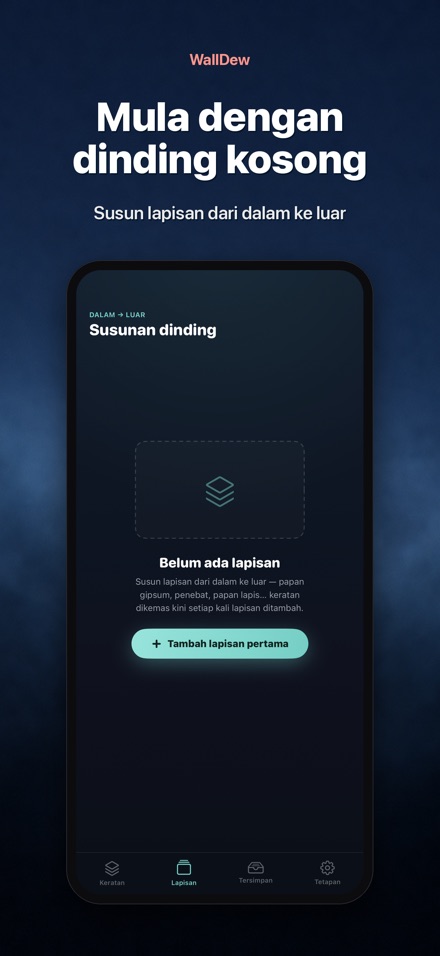 WallDew: Takat Embun Dinding 9