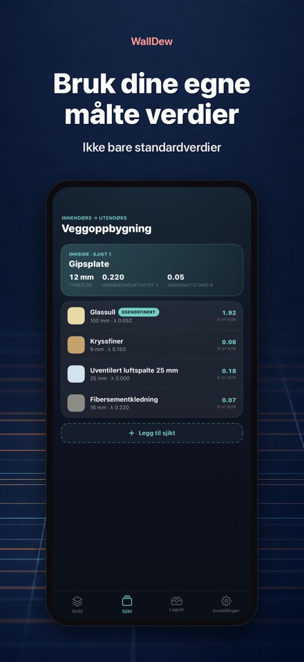 WallDew: kondens i vegg 7