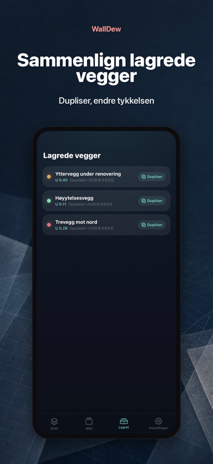 WallDew: kondens i vegg 8