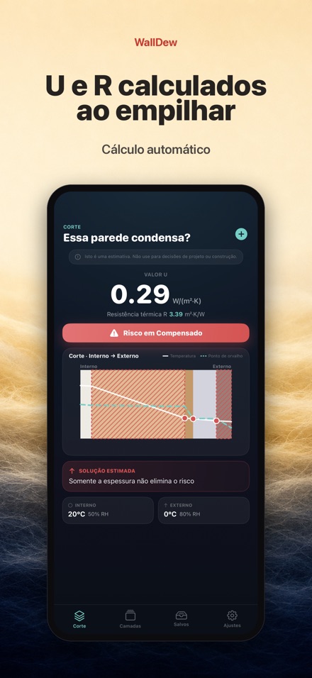WallDew: condensação na parede 3
