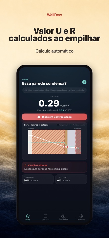 WallDew: condensação na parede 3