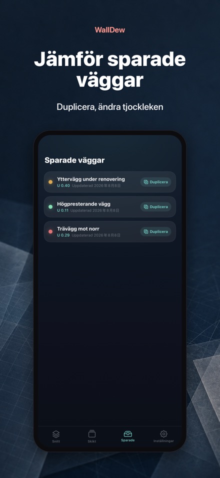 WallDew: kondens i vägg 8