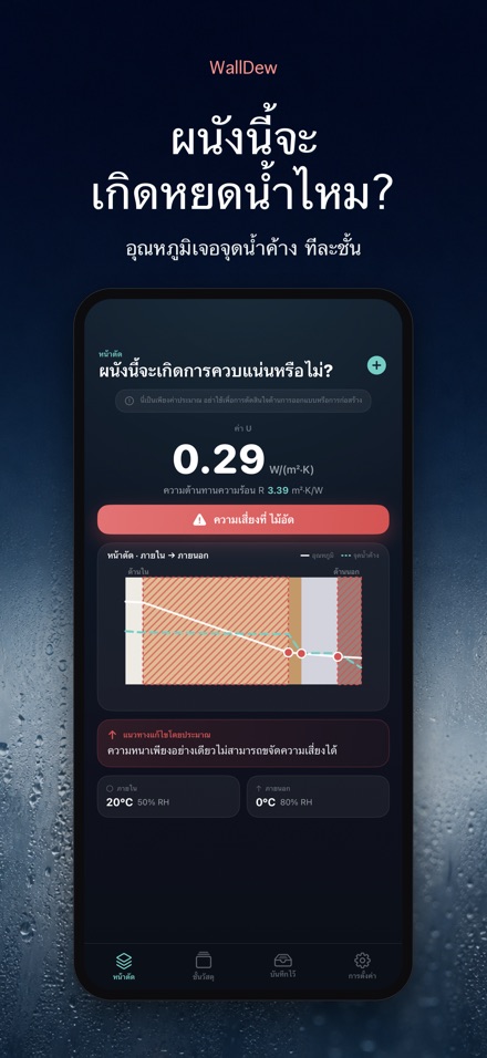 WallDew: จุดน้ำค้างในผนัง