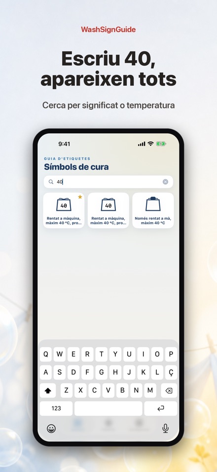 WashSignGuide: Símbols rentat 3