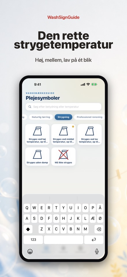 WashSignGuide: Vaskesymboler 6