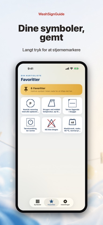 WashSignGuide: Vaskesymboler 8