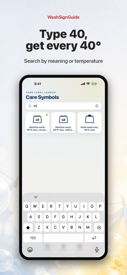 WashSignGuide: Care Symbols 3
