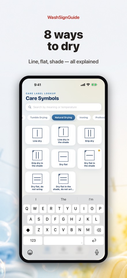 WashSignGuide: Care Symbols 5