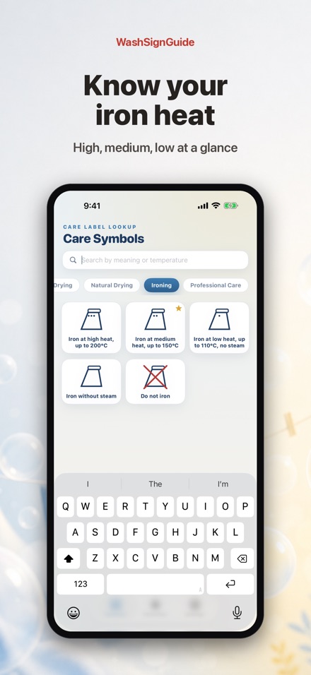WashSignGuide: Care Symbols 6
