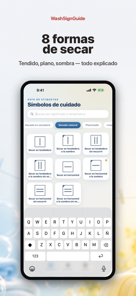 WashSignGuide: Símbolos textil 5