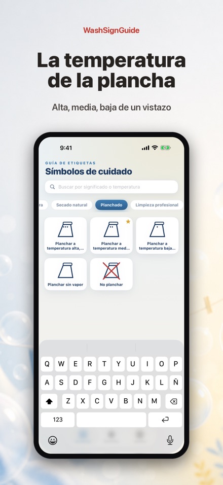 WashSignGuide: Símbolos textil 6