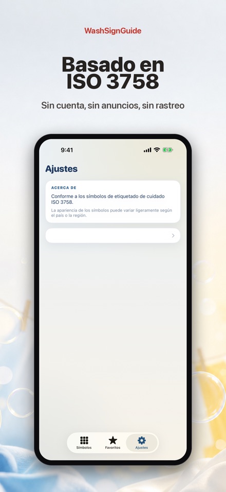 WashSignGuide: Símbolos textil 10
