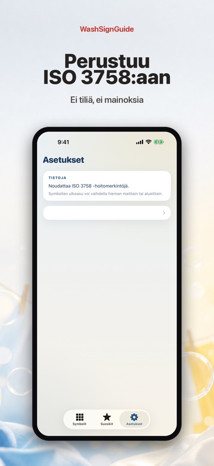 WashSignGuide: Pesumerkit 10