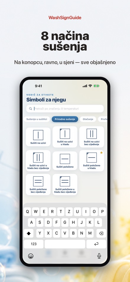 WashSignGuide: Simboli pranja 5