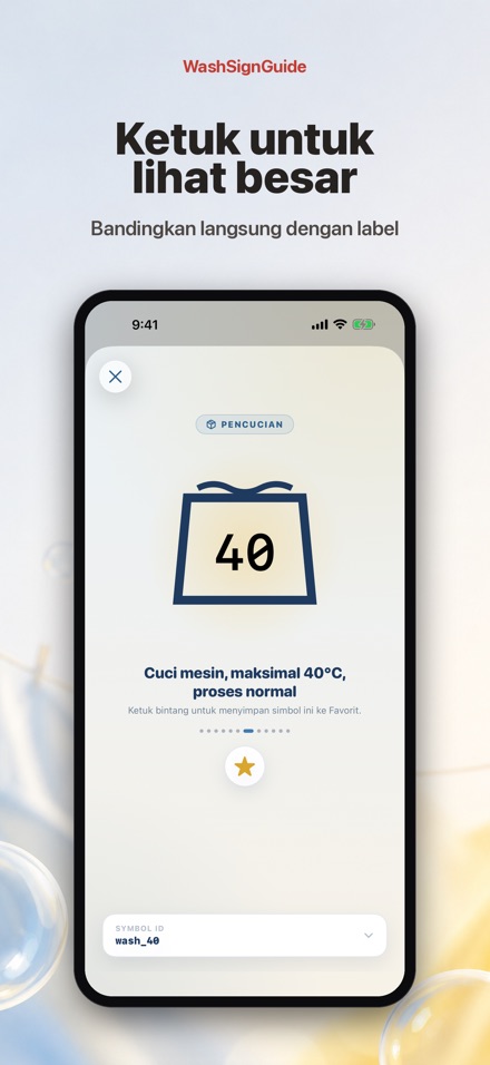 WashSignGuide: Simbol Cucian 2